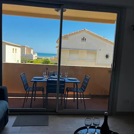 Appartement T2 Vue Mer, Balcon, Parking