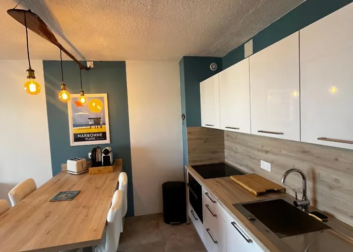 T2 Vue Mer, Balcon, Parking شقة